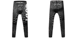 Kid's Snakeskin Camouflage Elite Leggings Spats