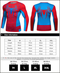 Men's Spider Man 'OG Web Slinger' Compression Long Sleeve Rashguard