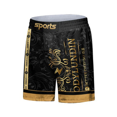 Tribal Compression 'Golden Child' Fight Shorts