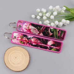 Demon Slayer ’Mitsuri' Embroidered Keyring Keychain