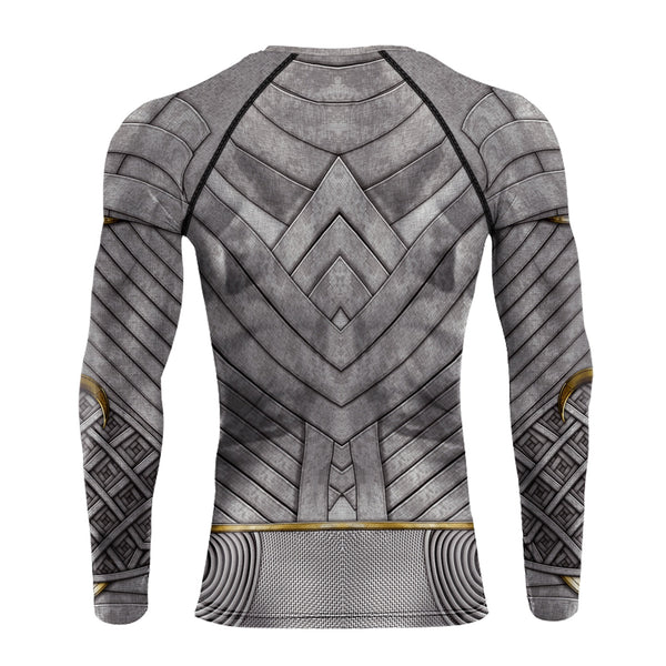 Men's 'Moon' Elite Long Sleeve Compression Rashguard Shirt