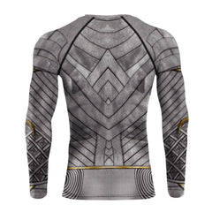 Men's 'Moon' Elite Long Sleeve Compression Rashguard Shirt