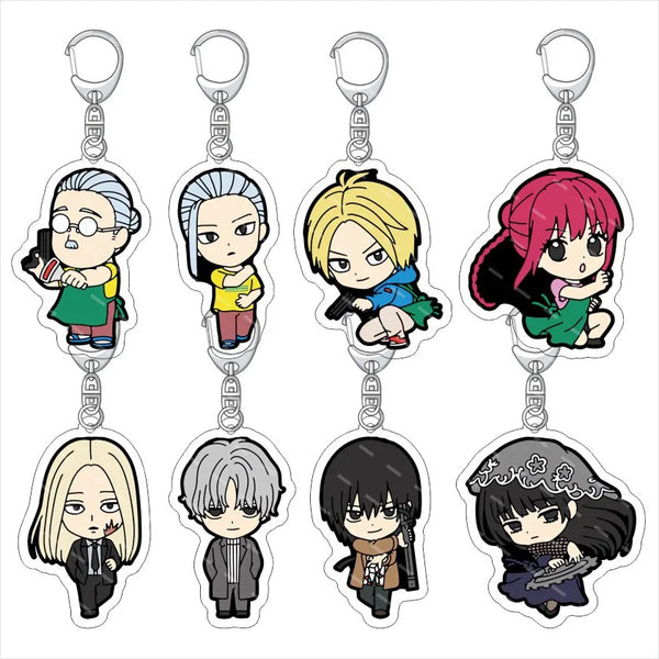 Sakamoto Days Keyring Plastic Keychain