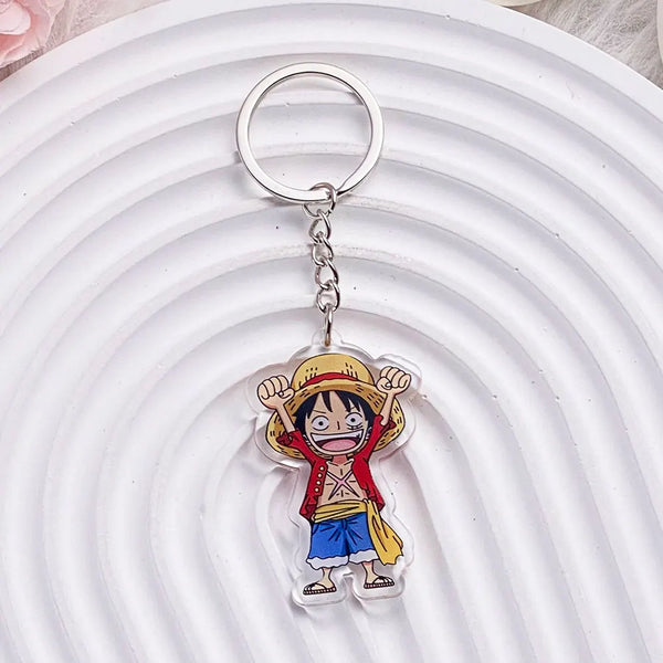One Piece Hoorah Luffy Acrylic Keyring Keychain