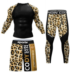 Warrior 'Leopard Print' Elite Compression Set