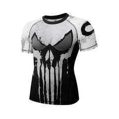 Skull Compression 'Hitman' Short Sleeve Rashguard