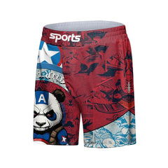 Panda Compression 'Captain Panda' Short Sleeve Rashguard 3 Piece Set