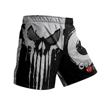 Hitman Skull Compression Fight Shorts