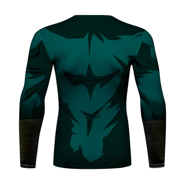 Naruto 'Rock Lee' Elite Long Sleeve Compression Rash Guard