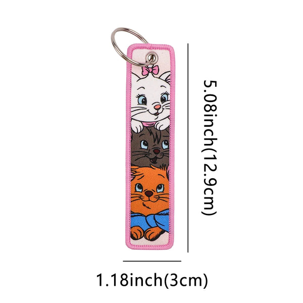 Toy Story ‘Woody and Friends' Embroidered Keyring Keychain