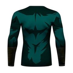 Naruto 'Rock Lee ' Elite Long Sleeve Compression Rash Guard Set