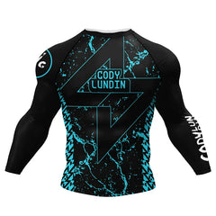 Tribal Compression 'The Geometry of Jiu Jitsu' Long Sleeve 2 Piece Set
