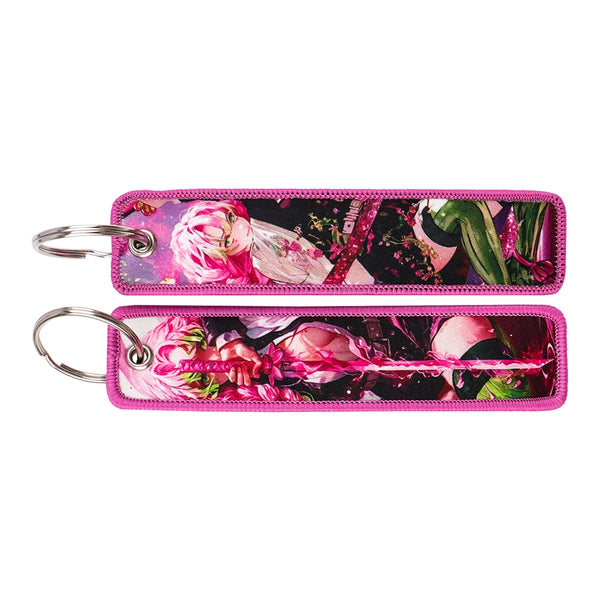 Demon Slayer ’Mitsuri' Embroidered Keyring Keychain