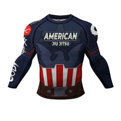 American Jiu Jitsu Long Sleeve 2 Piece Compression Set