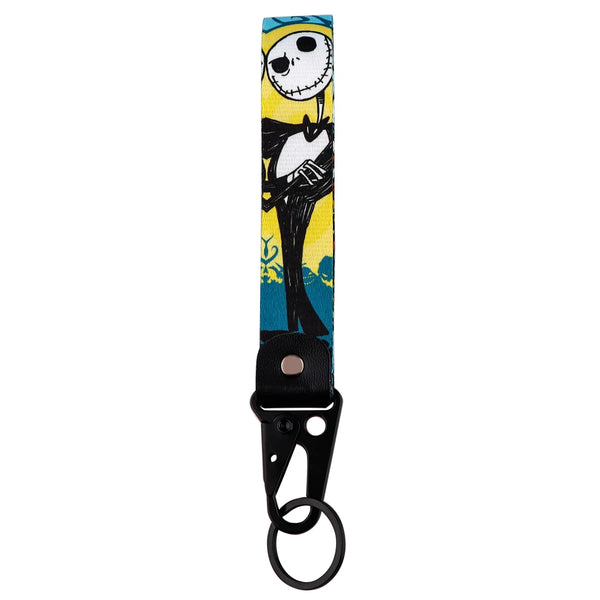 The Nightmare Before Christmas ‘Jack' Wrist Lanyard Keyring Clip Keychain