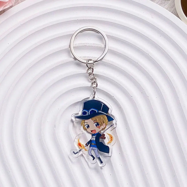 One Piece Airashii Sabo Acrylic Keyring Keychain