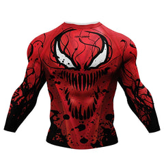 Spider-Man 'Total Carnage' Long Sleeve Compression Rashguard
