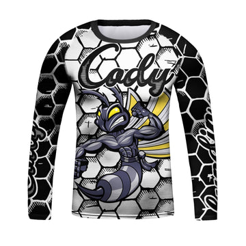 Sting Kid's Wasp Elite Long Sleeve Rashguard