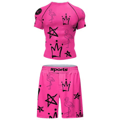 Men's Pretty in Pink Compression Set