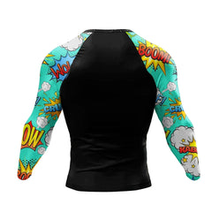 Warrior 'Comic Print' Compression Set