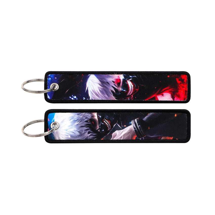Tokyo Ghoul 'Kaneki Ken' Embroidered Keyring Keychain