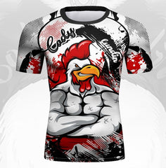 Kid's Rooster 'Broly' Elite Long Sleeve Rashguard