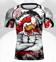 Kid's Rooster 'Broly' Elite Short Sleeve Rashguard