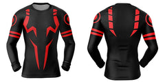 Jujutsu Kaisen 'Yuji' Long Sleeve Compression Rashguard