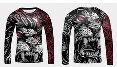 Kid's Lion 'King of the Jungle' Elite Long Sleeve Compression Rashguard