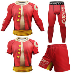 One Piece 'Luffy | Pirate King' Fight Shorts
