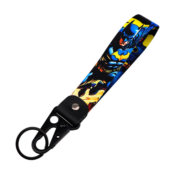 Batman Begins Wrist Lanyard Keyring Clip Keychain