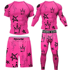 Men's Pretty in Pink Compression Set