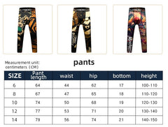 Kid's Tiger 'Fighting' Elite Leggings Spats