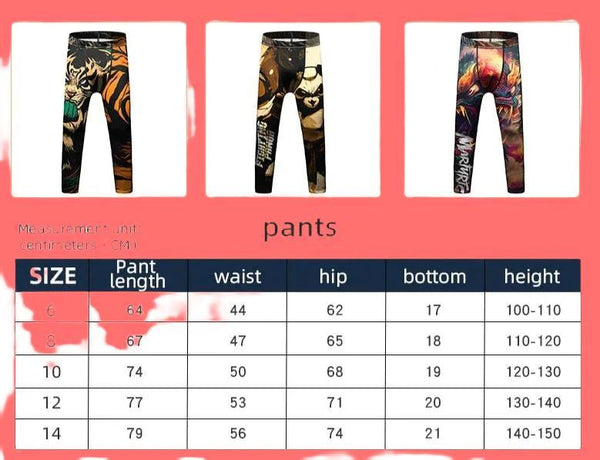 Kid's Dragon 'Year of the Dragon' Elite Leggings Spats