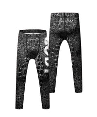 Kid's Snakeskin Camouflage Elite Leggings Spats