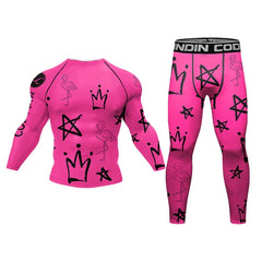 Men's Pretty in Pink Compression Set