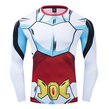 Saint Seiya Pegasus Seiya Long Sleeve Rashguard Compression Seiya Saint Seiya Pegasus Seiya Long Sleeve Rashguard
