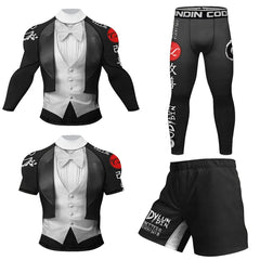 Tuxedo Elite Compression Rashuard Set