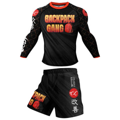 Backpack Gang Compression 4 Piece Rashguard Set