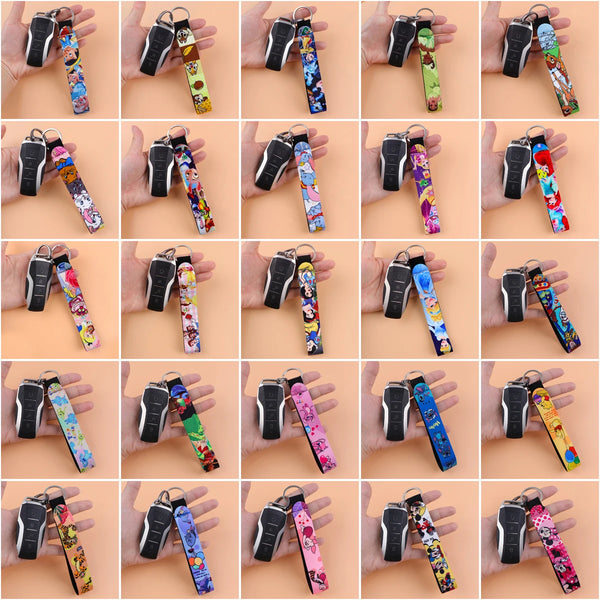 Zootopia ‘Nick and Judy' Wrist Lanyard Keyring Clip Keychain