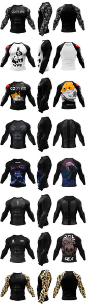 Wolf 'Werewolf' Elite Long Sleeve Compression Rashguard
