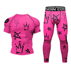 Men's Pretty in Pink Compression Set