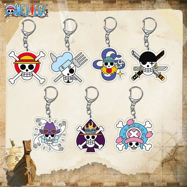One Piece Nefertari Vivi Chibi Acrylic Keyring Keychain