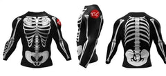 Skull 'Johnny Lawrence' Elite Long Sleeve Compression Rashguard