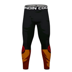 BJJ Rash Guard Naruto Elite Long Sleeve Compression Rash Guard Set