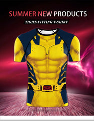 Wolverine 'Logan' Short Sleeve Compression Rashguard
