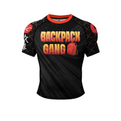 Backpack Gang Compression Short Sleeve 2 Piece Rashguard Set