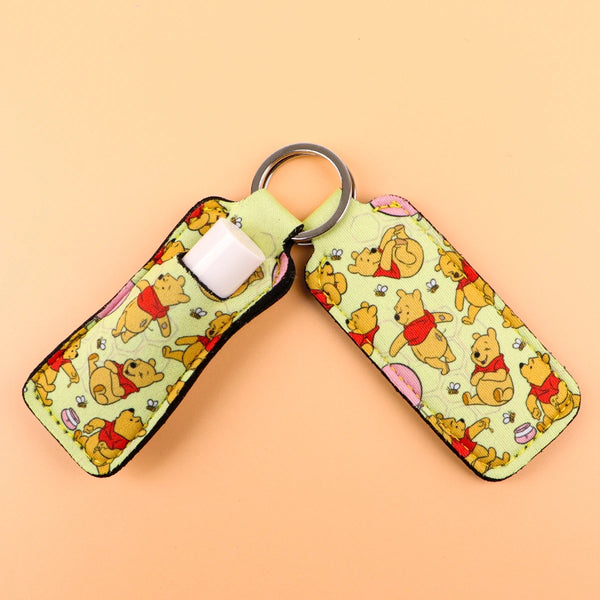 Winnie the Pooh 'Playful Pooh' Lipstick Holder Keychain
