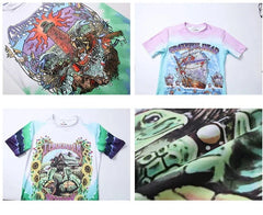 The Grateful Dead 'Lighthouse' Short Sleeve Compression Rashguard