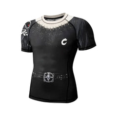 One Piece 'Marshall D Teach | Blackbeard' Short Sleeve Elit Compression Rashguard